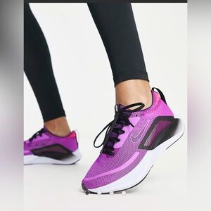 Nike Running Zoom Fly 4 sneakers in hyper violet